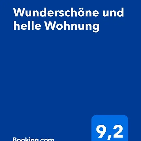 Appartement Wunderschoene Und Helle *